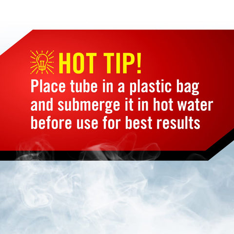 Hot tip: Submerge Fast Curing Windshield Adhesive For Auto Glass Replacement Pro Grade Urethane Sealant in hot water for best results.