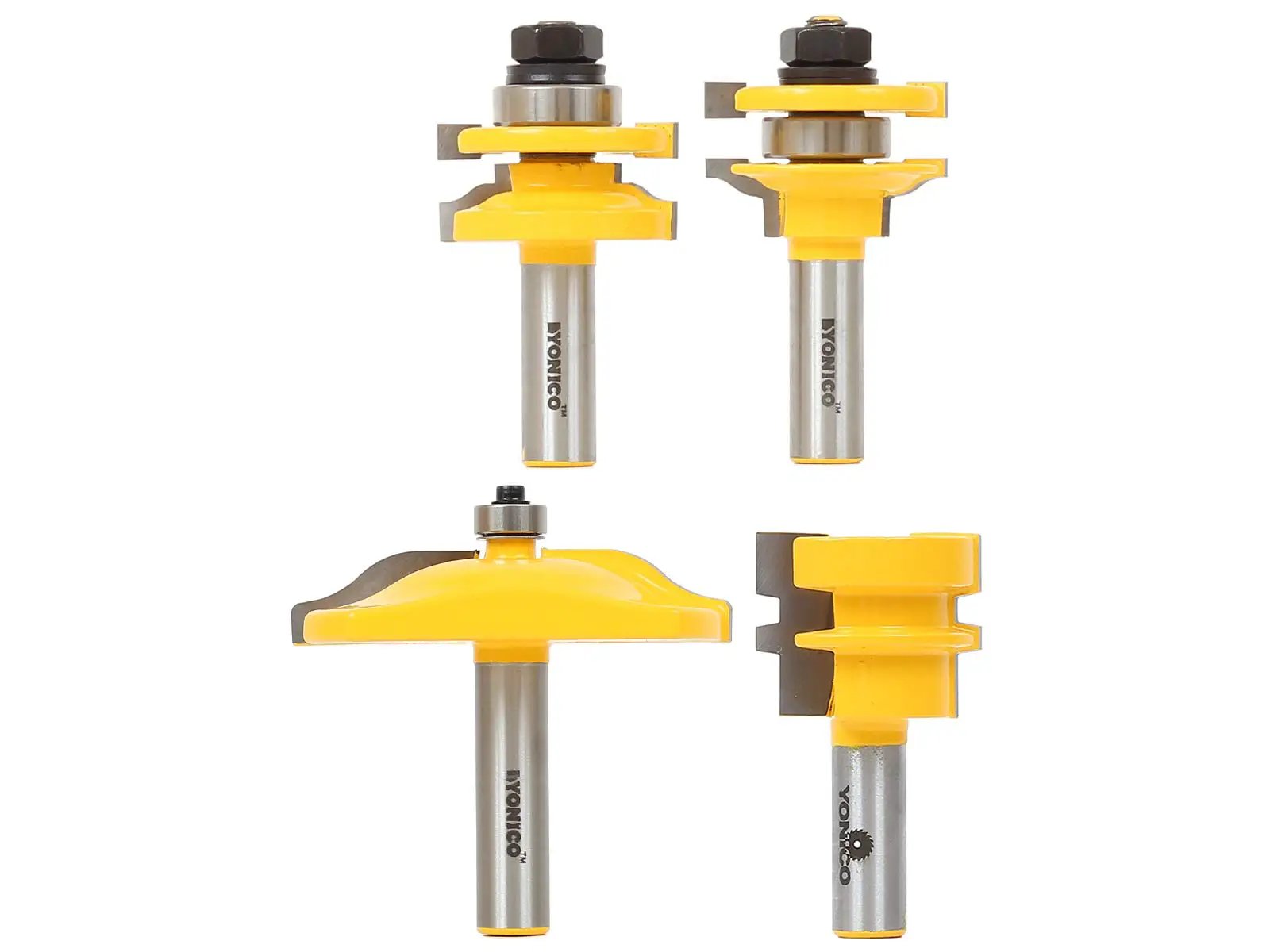 Raised Panel Cabinet Door Router Bits Set