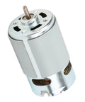 Real RS550 Electric Motor 22000 RPM High Spin Brushed DC Motor For Cordless Drills And Power Tool Mods Killer Torque Pro Grade visible from top angle.