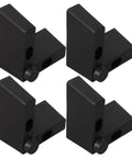 L Shaped Plastic Sofa Legs 4 Pack With M5 Screws For Sofa Couch Cabinet And Table Replacement Floor Protection And Stable Load