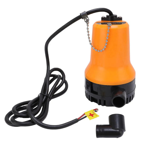 Heavy Duty Submersible Sump Pump Battle Ready Workhorse delivering slick 1110 GPH turbo water transfer with copper motor.