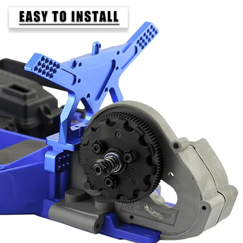 Hot 83T Spur Gear Upgrade Kit For 1/10 Slash 2WD VXL And Rustler Stampede Bandit 2WD VXL XL5 installed in RC car