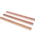 Three Piece Wooden Hammer Grips Replacement Handles For Hammers Insulated Comfortable Grip Easy To Install Polished Finish
