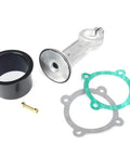 Straight Up Heavy Duty Air Compressor Piston Replacement Kit parts including piston, seals, and gaskets for shop machine repairs.