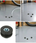 Motorcycle Grommet Kit Two Sets Rubber And Metal Anti Vibration Buffers For Smoother Ride And Superior Shock Absorption Wide Model Compatibility For Long Distance Journeys And Everyday Riding, black rubber and metal grommets