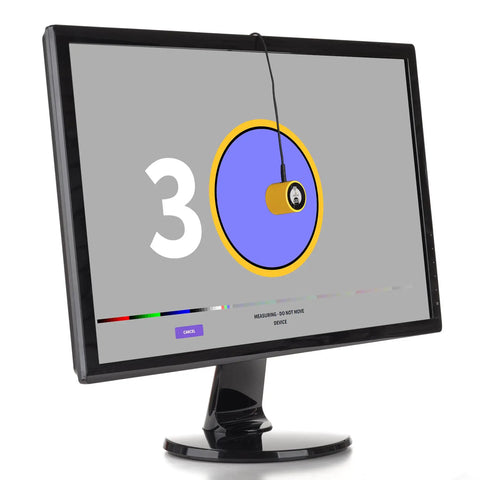 Monitor with Display 123 Monitor Calibration Colorimeter With Easy 1 2 3 Software Workflow for pro photo editing