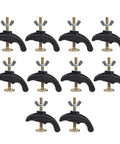 Heavy Duty Arcuate Press Plate Clamp For CNC Engraving Machine Fixture Hold Down Tool with tough butterfly nut arrangement