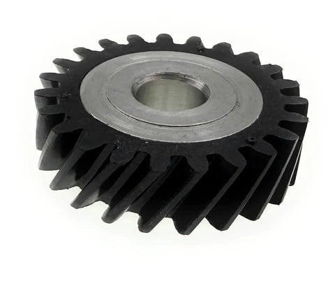 WPW10112253 Worm Gear Replacement for Stand Mixer Fits Various KitchenAid Models Durable Part Black and Silver Polymer