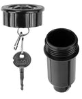 Outdoor Key Hider Sprinkler Head Vault Box For Garden And Yard Waterproof Hidden Cash Safe Key Holder With Keychain View