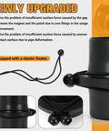 4 Inch And 2.5 Inch Magnetic Dust Collection Fittings Starter Kit For Shop Vac Hoses with elastic fixator for secure suction.