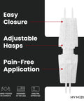 ZZips MedPack Wound Closure Kit For Cuts And Lacerations That Lets You Close Up Without Stitches with adjustable hasps