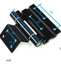Heavy Duty Aluminum Alloy Casement Sliding Window Hinges dimensions for cabinets closets furniture doors thickened durable