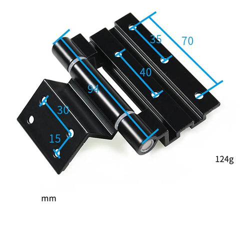 Heavy Duty Aluminum Alloy Casement Sliding Window Hinges dimensions for cabinets closets furniture doors thickened durable