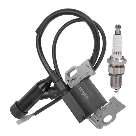 Ignition Coil And Spark Plug Replacement For Champion Power Equipment 196cc 6.5HP 3500 4000 Watt Gas Engine Generator