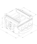Heavy Duty CNC Self Centering Milling Vise Built Tough With A Rock Solid Alloy Base And Wide Jaw Opening for precise measurements.