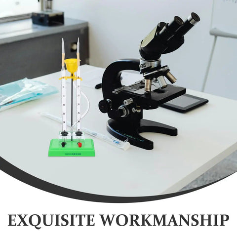 Water Electrolysis Experiment Kit For Home School Hands On Lab Demonstration Of Hydrogen And Oxygen Production With Durable Plastic Electrolyzer Apparatus