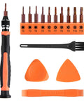 10 In 1 Interchangeable Magnetic Torx Screwdriver Set With Magnetic Handle And 10 Bits T2 T3 T4 T5 T6 T7 T8 T9 T10 T15 For Phones Mac Computers Xbox PS4 Includes Spudger Cleaning Brush And Triangular Spudger