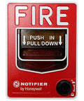 Solid Wireless Fire Alarm Pull Station Kicking Up Your Commercial Property Safety Game red pull station with instructions for emergency alerts.