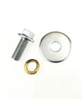 Beefy Three Quarter Inch Go Kart Clutch Bolt Kit For Predator Engine And Minibike With Solid Lock Washers for 10 12 Tooth Clutches.