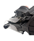 Detailed view of the 15 Degree Pneumatic Coil Pallet Nailer For 1 Inch To 2 1/4 Inch Nails, showing the loading mechanism and nozzle.