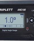 Precision Digital Level And Angle Gauge Finder With Bullseye Display Zero Offset Setup Dual Axis Calibration Audible Alert Magnetic Mount For Workshops showing digital display with angle reading.