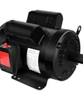 Premium 5Hp Air Compressor Motor Built Like A Tank For Farm Duty Hustles Smooth 1750Rpm TEFC Enclosure side view with motor details