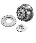 Industrial Grade Slick Precision Harmonic Drive Gear Reducer Rig For Nema17 Nema23 Nema34 Stepper Motors and Robotic Arms parts view.