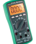 Digital Multimeter With Auto And Manual Ranging And Non Contact Voltage Detection 6000 Count LCD Capacitance And Temperature Measurement