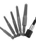 Grab This Awesome DIY Screw Extractor Kit With Hex Shank For Home Repairs And Efficient Steel Tool To Easily Remove Broken Or Stripped Screws Without The Hassle. steel screw extractor kit, 5 pieces, hex shank