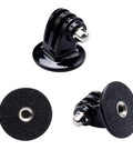 Beefy Universal Action Camera Tripod Mount Adapter 3-Pack with 1/4 inch thread for GoPro Hero and Akaso