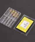 Copper Watch Crown Screws Replacement Parts Kit For Tiny Screws And Back Opener Tools with storage box