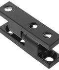 Rugged Heavy Duty Integrated Lock Cabinet Hinge With Black Zinc Alloy Barrel, Detachable Mounting Holes, Resists Deformation