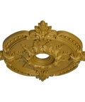 Benson Classic Ceiling Medallion 28 3/8 Inch Outside Diameter 3 3/4 Inch Inner Diameter 1 5/8 Inch Projection Pharaoh's Gold Finish