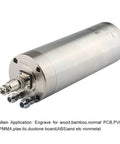 Water Cooled ER16 ER11 Router Motor 220V Speedy Workhorse For Woodworking Engraving And Drilling 80mm Diameter