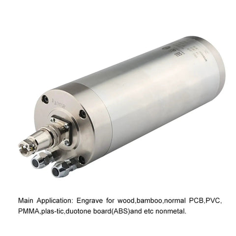 Water Cooled ER16 ER11 Router Motor 220V Speedy Workhorse For Woodworking Engraving And Drilling 80mm Diameter