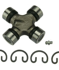 Premium Universal Joint For Jeep Wrangler 87 To 06 Fits Front Driveshaft At Transfer Case Or Axle Durable Replacement Part Designed For Epic Offroading Adventures And Smooth Performance Under Pressure, universal joint with snap rings and grease fitting