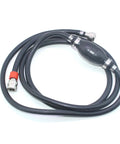 Durable 7.75 Ft Fuel Line Hose Assembly With Primer Bulb For Tohatsu And Nissan Outboard Motors M NS MD 5HP To 90HP, 8mm Connectors