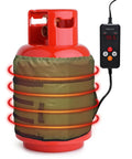 Propane Tank Heater Blanket With Digital Temperature Control And 24 Hour Timer UL Certified Warmer for 5-45 lb LP cylinders