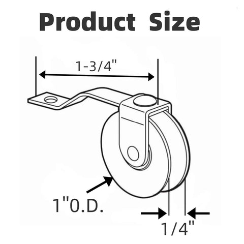 Diagram of 8 Piece 1 Inch Heavy Duty Pro Grade Anti Detonation Sliding Screen Door Roller Replacement Kit With V Bias Bent Tension Springs size