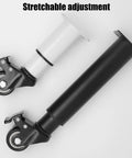 Heavy Duty Metal Adjustable Furniture Legs With Casters For Smooth Rolling No Fuss Coffee Table Legs And Cabinet Hardware Replacement