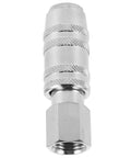 Heavy Duty Workhorse Stainless Steel Air Hose Coupler Quick Connect Pneumatic Fitting for efficient air compressor use.