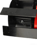 Disc Harrow For Tiller And Lawn Mower 4 Inch 9 Teeth Universal Plow Harrow Heavy Duty Aluminum Iron attachment close-up view