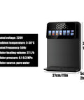 Wall Mounted Hot And Cold Water Dispenser With Touch Screen 2200W Office Water Cooler With Electronic Child Lock and dimensions