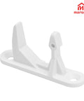 Premium Grade 2 Pack Washer Door Strike Kit White Plastic Replacement For Front Load Machines with smooth design.
