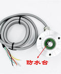 Rotary Incremental Encoder E6C2-CWZ6C 1000P 1024 PPR Dope Precision For CNC And Automation, Industrial Grade, with cable attached