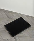 4 Pack Black Hard Foam Blocks 405x305x25mm Shipping Padding Sheets on wooden floor