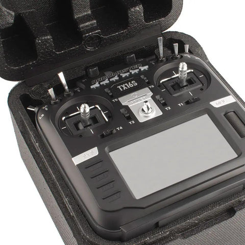 TX16S Mark II 2.4GHz 16 Channel EdgeTX Radio Transmitter Mode 2 with 4 in 1 Hall Gimbals in protective case