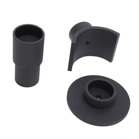Heavy Duty Iron Bottle Jack Saddle Lift Pad Adapter 3 Inch Lifting Surface For 12 Ton Bottle Jacks components displayed