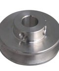 V Shape Aluminum Alloy Pulley Wheel For Motor Shaft 3.1x1.5x0.8cm Fixed Single Bore 31mm Diameter 8mm Hole 15mm Thick