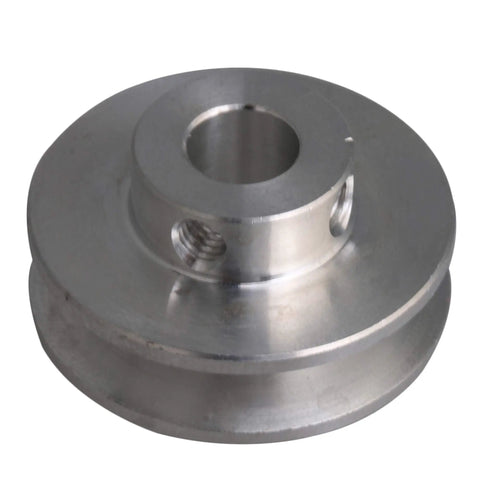 V Shape Aluminum Alloy Pulley Wheel For Motor Shaft 3.1x1.5x0.8cm Fixed Single Bore 31mm Diameter 8mm Hole 15mm Thick